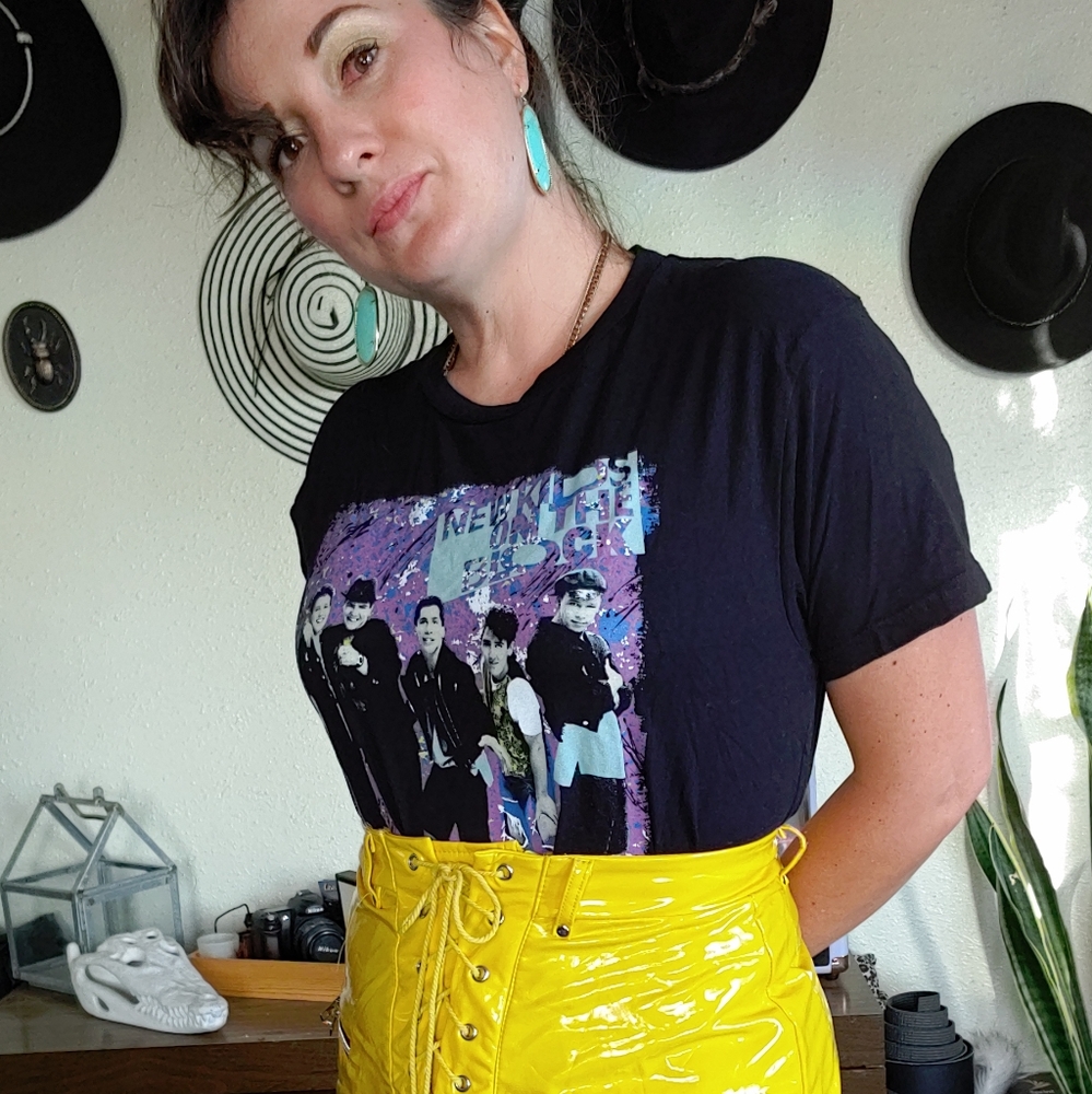 '90s vintage inspired New Kids on the Block